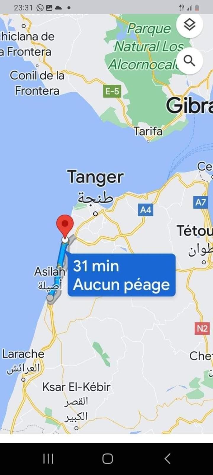 Beralmar Assilah Chez Houda Villa Bagian luar foto